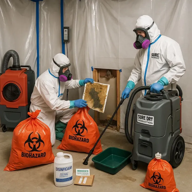 Contaminated Water Handling Protocols process in Bethel Acres, OK